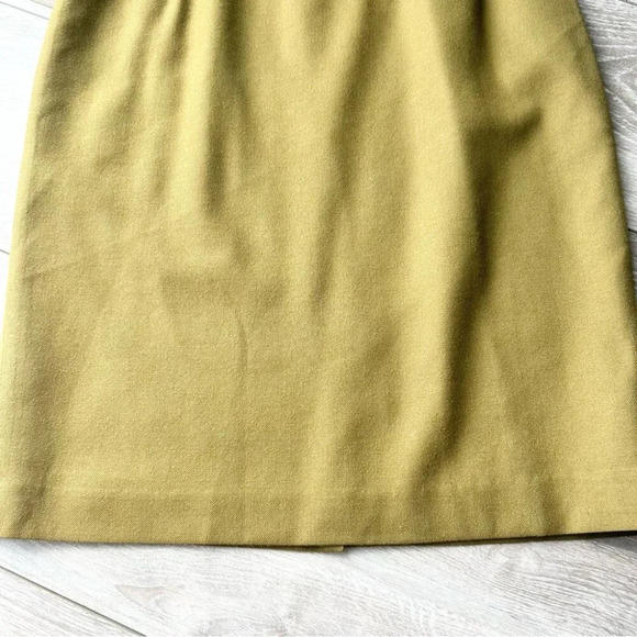 Vintage Jaki Petites Union Made Pure Wool Pencil Skirt  Made in Canada - Picture 5 of 15